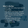 AnythingID Fargo DTC1250e Dual-Sided Printer Bundle with AID-100 Software, Webcam, YMCKO Ribbon, and 100 Cards | AID-50100-100-5