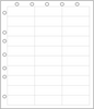 LaserBand PLS-103 30 Hole Punched Labels (1000 Sheets)