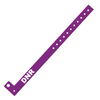 Laserband Alert PS-DNR-PUR Plastic Snap Band Purple DNR (500 Sheets)