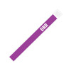 Laserband Alert TY-DNR-PUR Tyvek Alert Purple DNR Wristband (1000 Sheets)