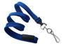 Pack of 100 - 3/8" Flat Braid Lanyard with Breakaway and Swivel Hook