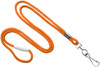 Pack of 100 - 1/8" Round Braid Lanyard with Breakaway and Swivel Hook