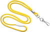 Pack of 100 - 1/8" Round Braid Lanyard with Breakaway and Swivel Hook