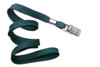 Pack of 100 - 3/8" Flat Braid Lanyard with Bulldog Clip