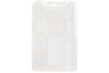 Pack of 50 - B-Holder Clear Rigid Plastic Vertical Holder 2.13" x 3.38"