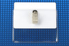 Pack of 100 - Premium Vinyl Horizontal Clip-on Badge Holder 3.25" x 2.4"