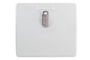 Pack of 100 - Clear Vinyl Horizontal Badge Holder with U Bulldog Clip Slot and Chain Holes 4" x 3"