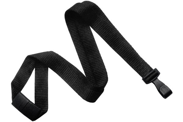 Pack of 100 - 5/8'' Bamboo Lanyard w/ Safety Breakaway and No-twist Hook