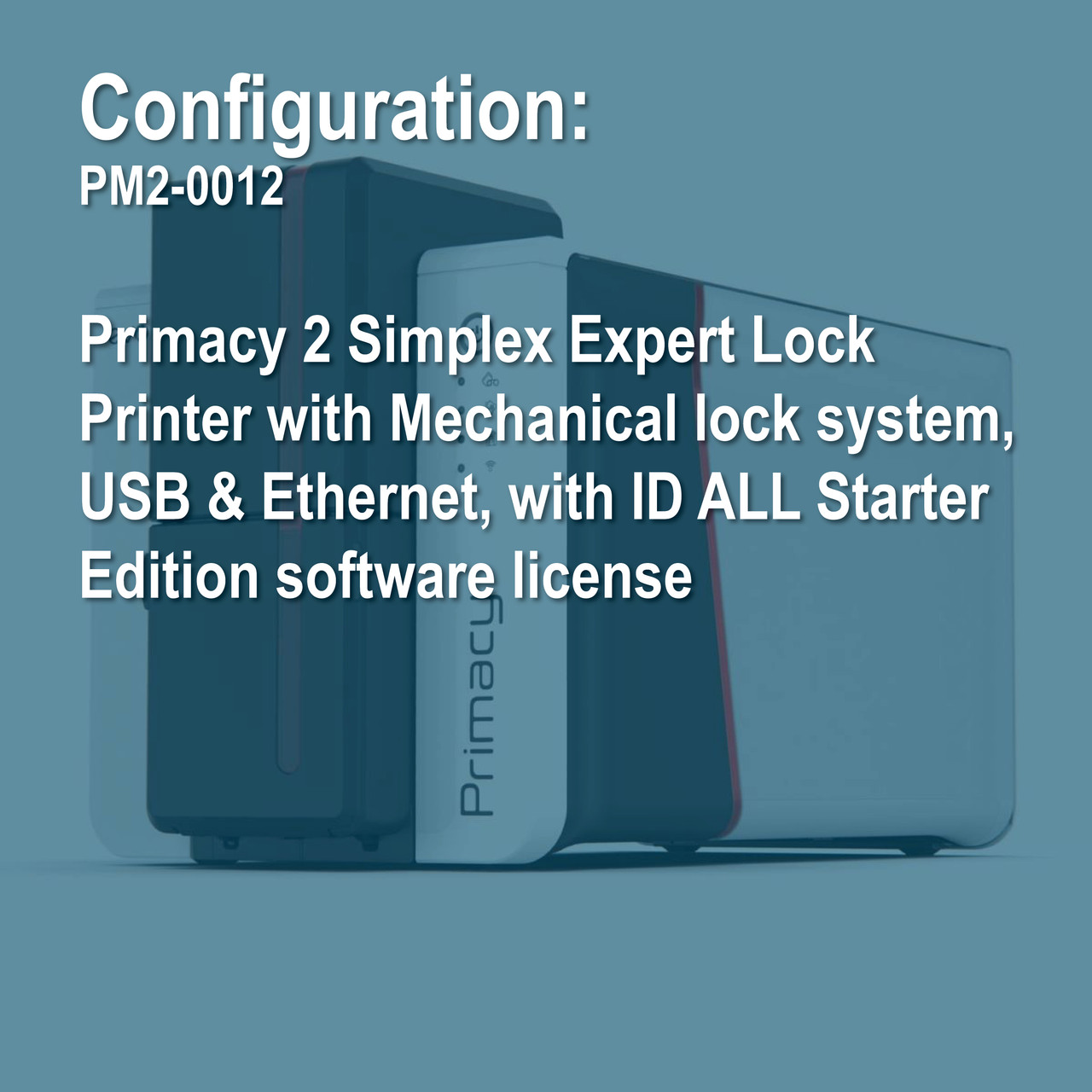 Evolis PM2-0012 Primacy 2 Simplex ID Card Printer