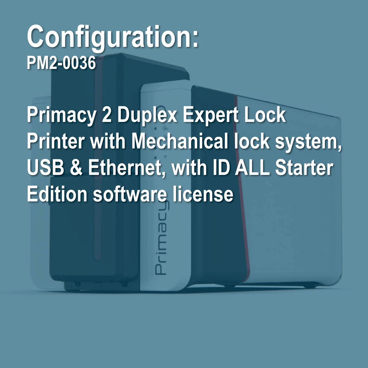 Evolis PM2-0036 Primacy 2 Duplex ID Card Printer