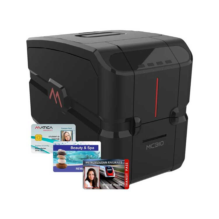 Matica PR00300001 MC310 (Base Model) Simplex ID Card Printer