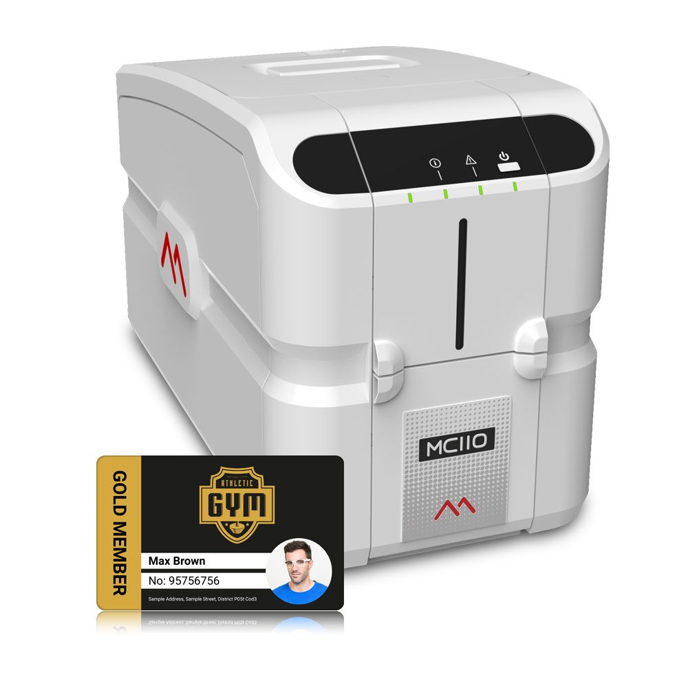 Matica PR01100001 MC110 Simplex ID Card Printer AnythingID