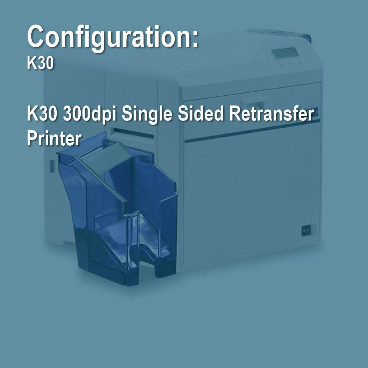 Swiftpro K30 (Base Model) Simplex Retransfer ID Card Printer