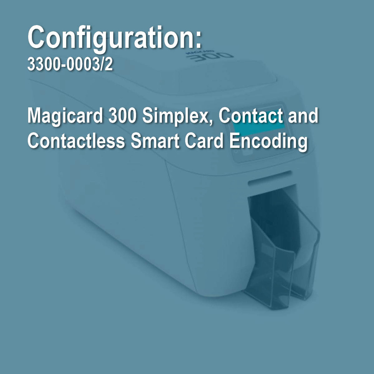 Magicard 3300-0003/2 300 Simplex ID Card Printer