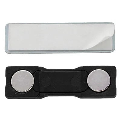 MagnaLite 5730-3010 Magnetic Badge Attachment - 1 3/4'' - 1 3/4'' (50 pack)