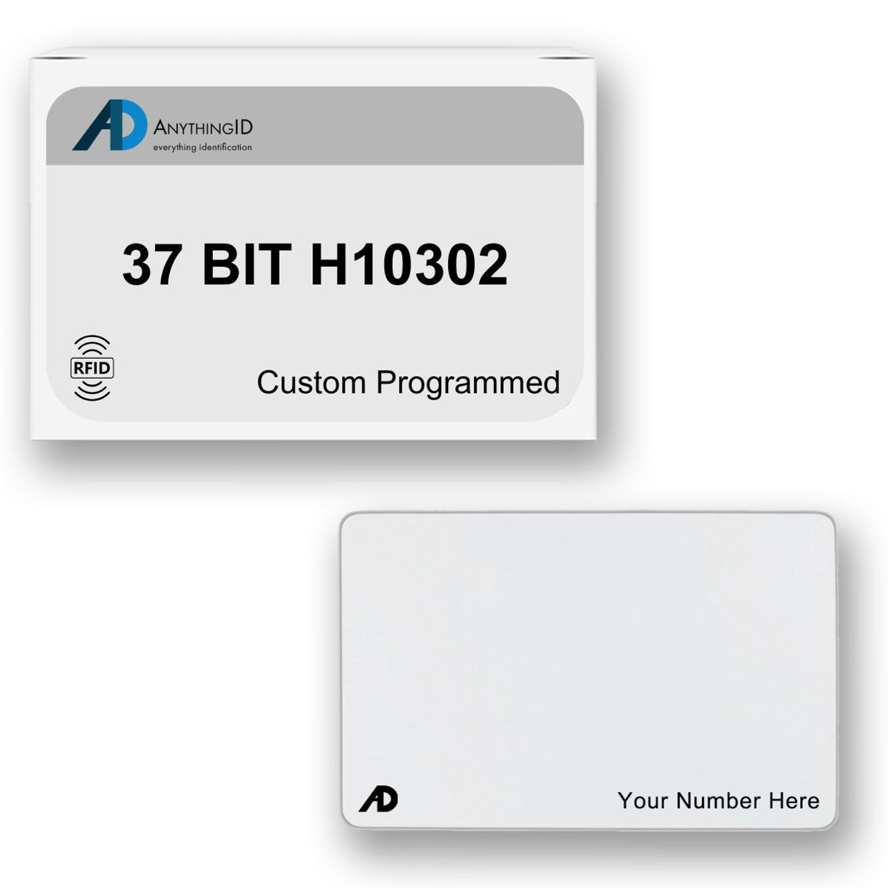 AnythingID PVC Prox Cards | 37 BIT H10302