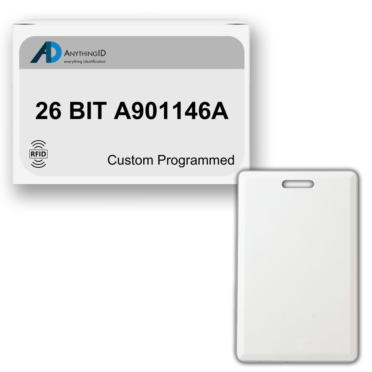 AnythingID Clamshell Cards | 26 BIT A901146A (Pack of 10)