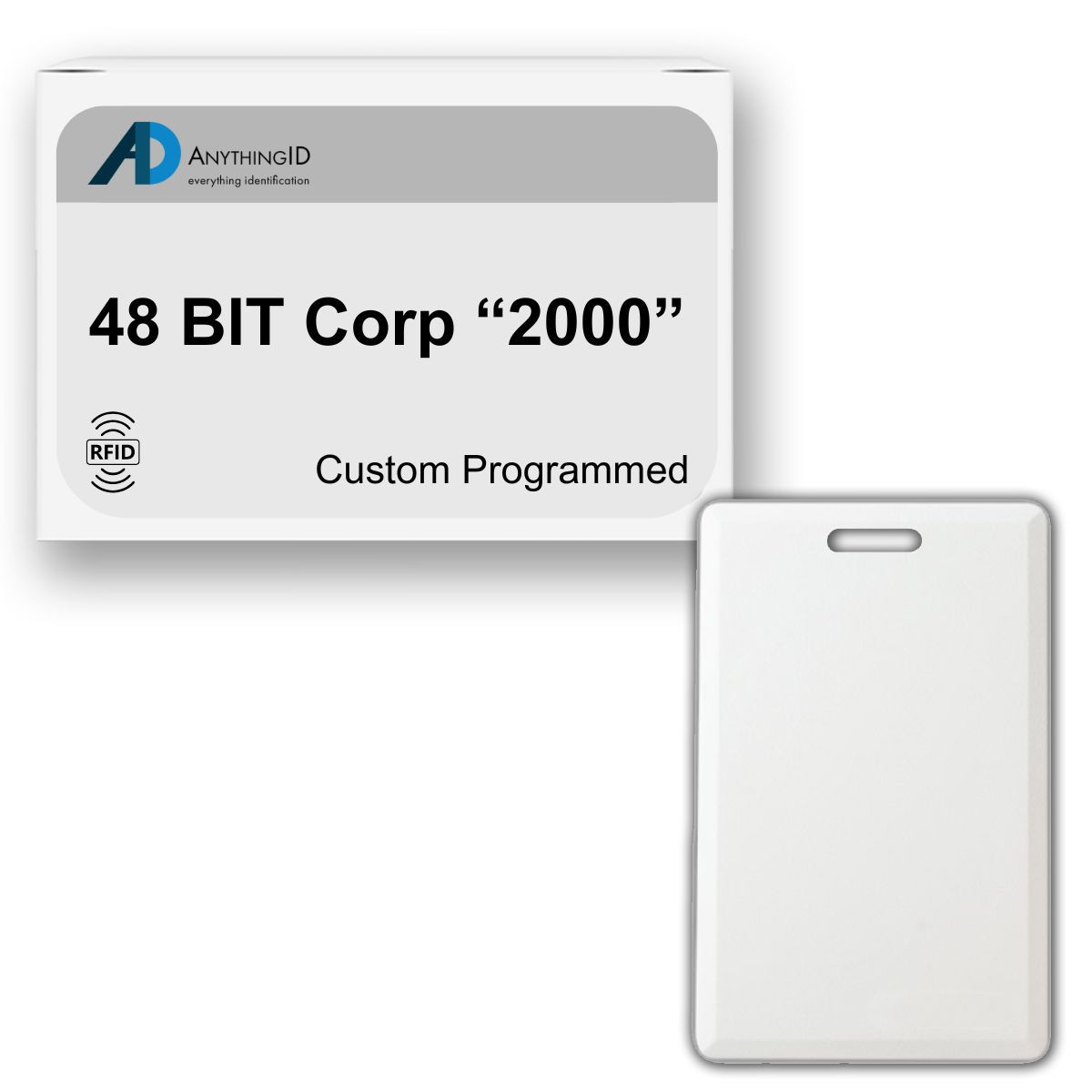 AnythingID Clamshell Cards | 48 BIT Corp "2000" (Pack of 10)