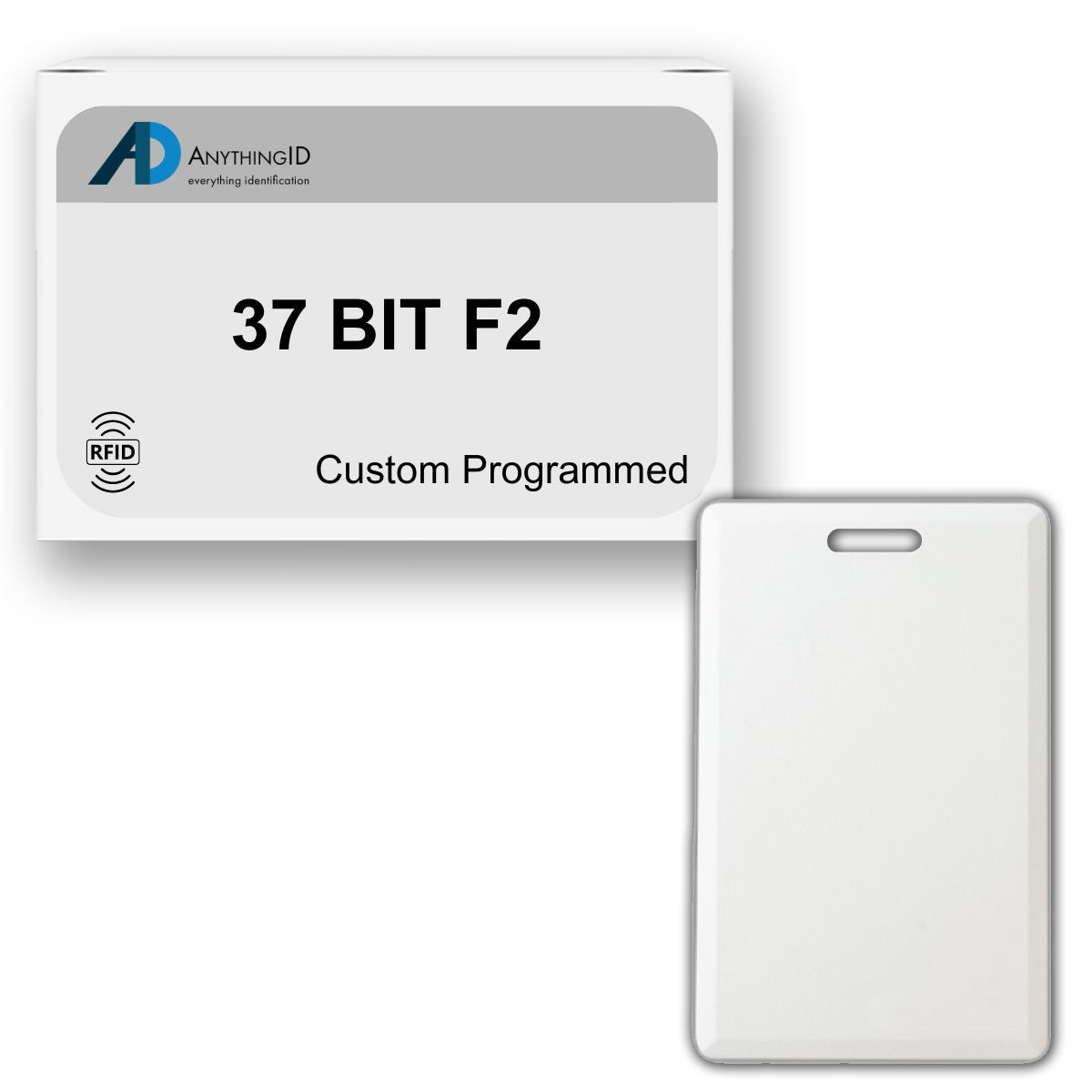 AnythingID Clamshell Cards | 37 BIT F2 (Pack of 25)