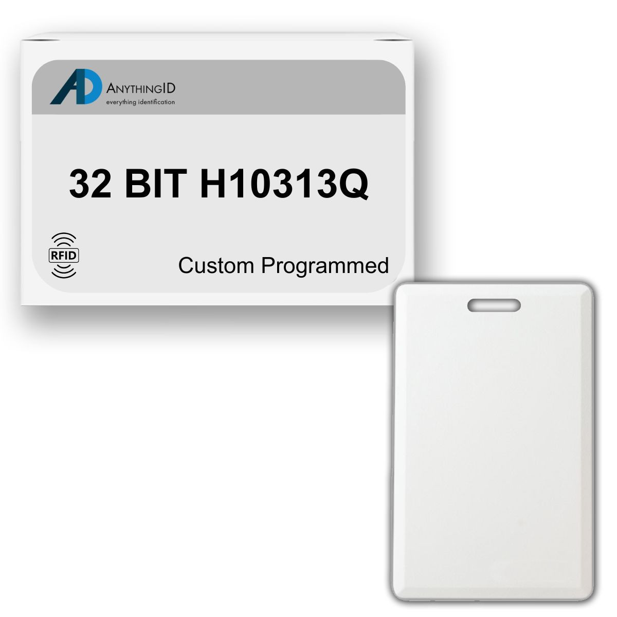 AnythingID Clamshell Cards | 32 BIT H10313Q (Pack of 25)