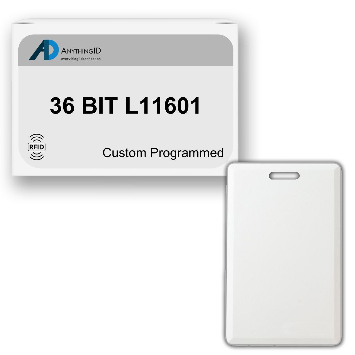 AnythingID Clamshell Cards | 36 BIT L11601 (Pack of 10)