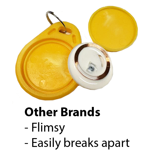 AnythingID Prox Key Fobs | 37 BIT P10004 (Pack of 10)