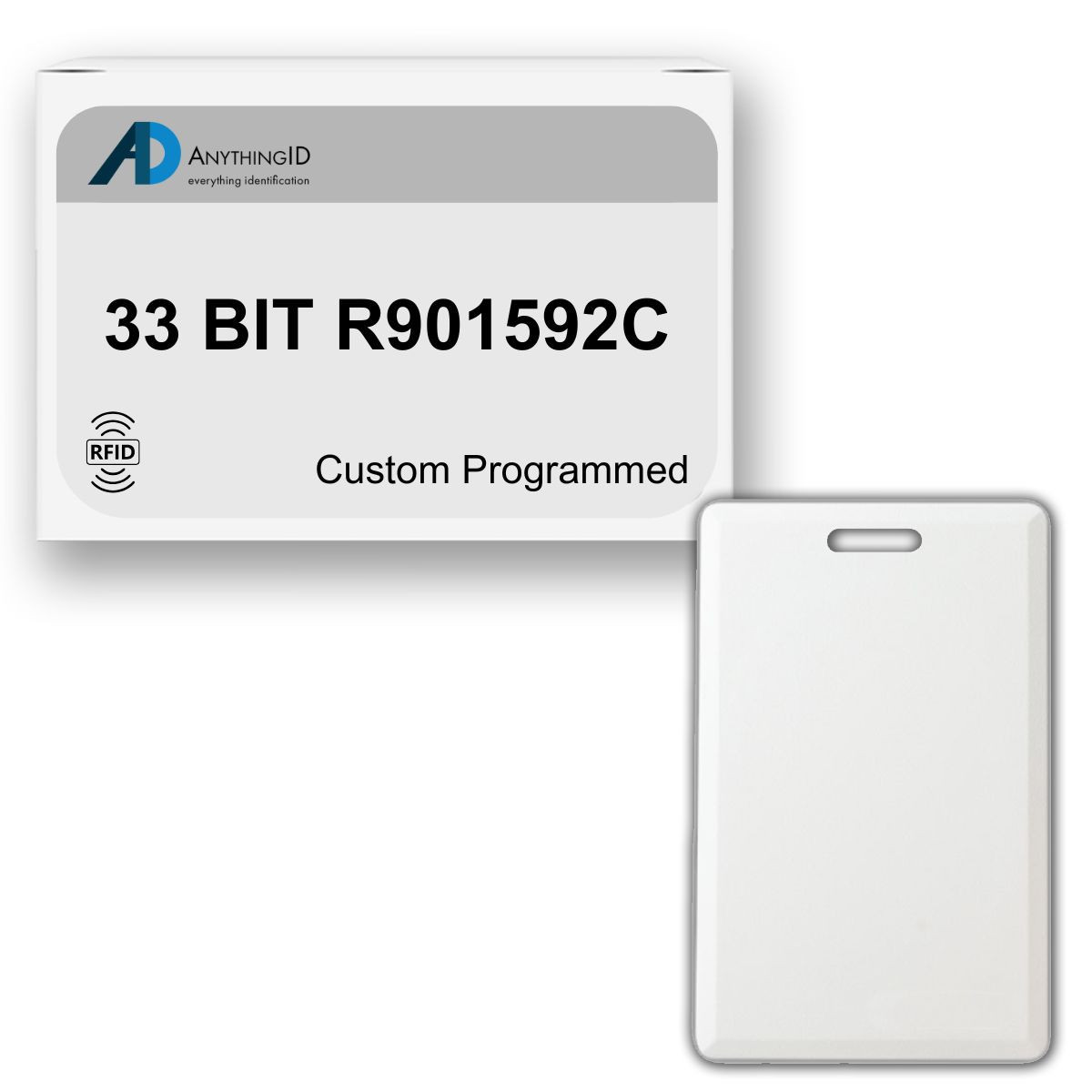 AnythingID Clamshell Cards | 33 BIT R901592C (Pack of 10)
