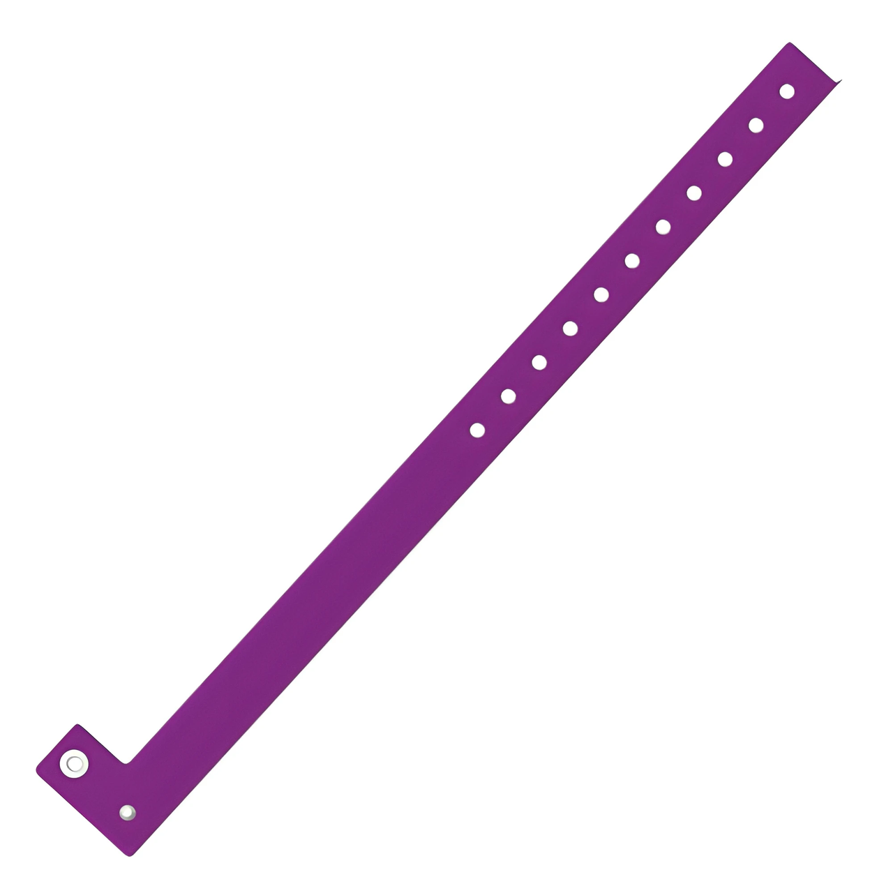 Laserband Alert PS-BLANK-PUR Plastic Snap Band Purple Blank (500 Sheets)
