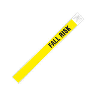 Laserband Alert TY-FALL-RISK Tyvek Alert Yellow Fall Risk Wristband (1000 Sheets)