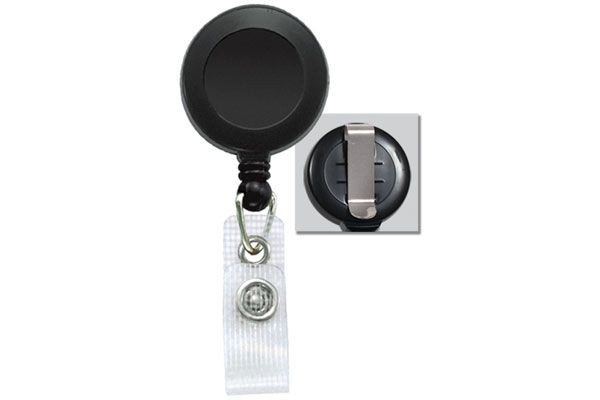 Pack of 50 - Badge Reel with Belt Clip and Durable Strap