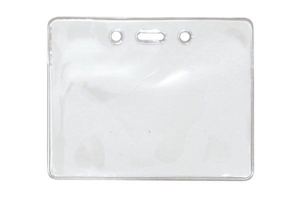 Vinyl Horizontal Proximity Card Holder, 3.5" x 2.25" - Pack of 100