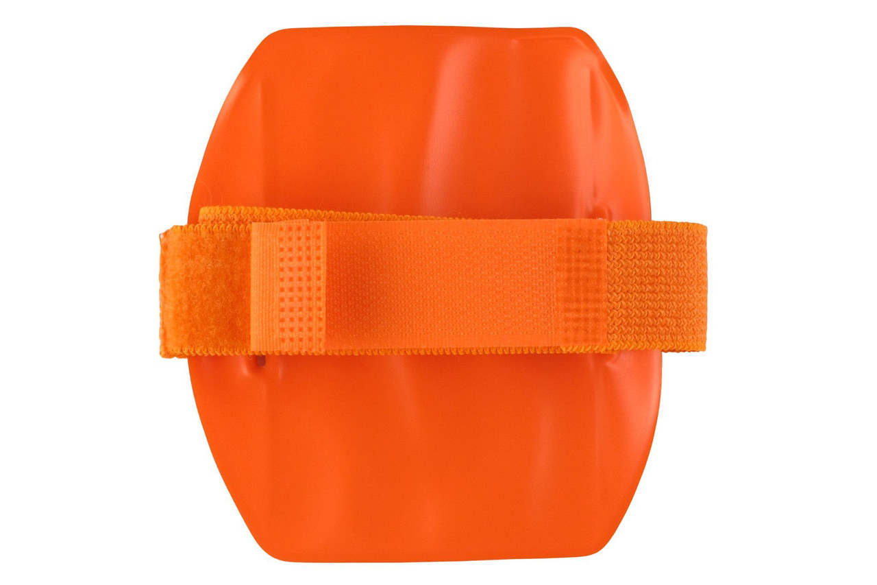 Pack of 25 - Fluorescent Orange Vertical Elastic Arm Band Badge Holder 2.38" x 3.38"