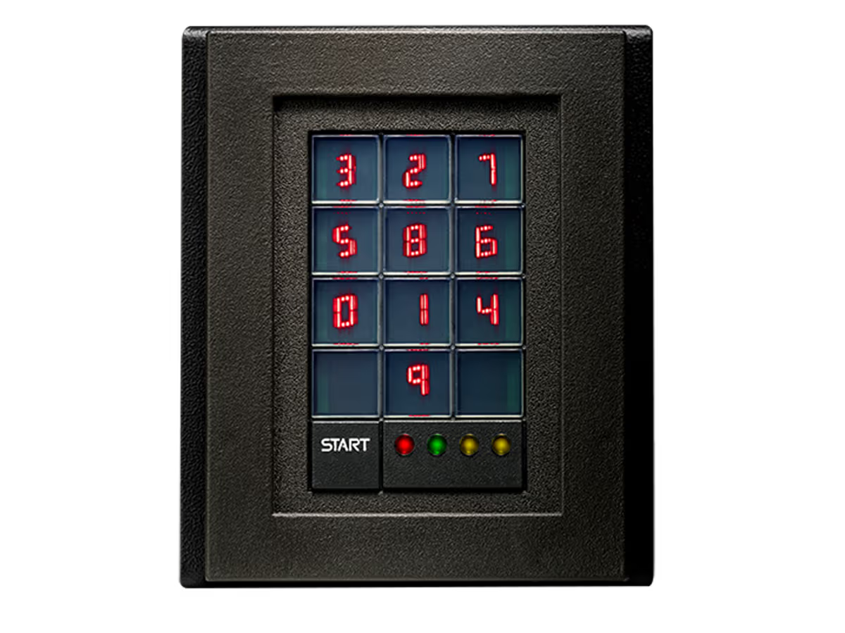 Hirsch 8330ABT0000 Access Control Reader uTrust TS Scramblepad HF/LF Commercial Terminal PoE Wiegand