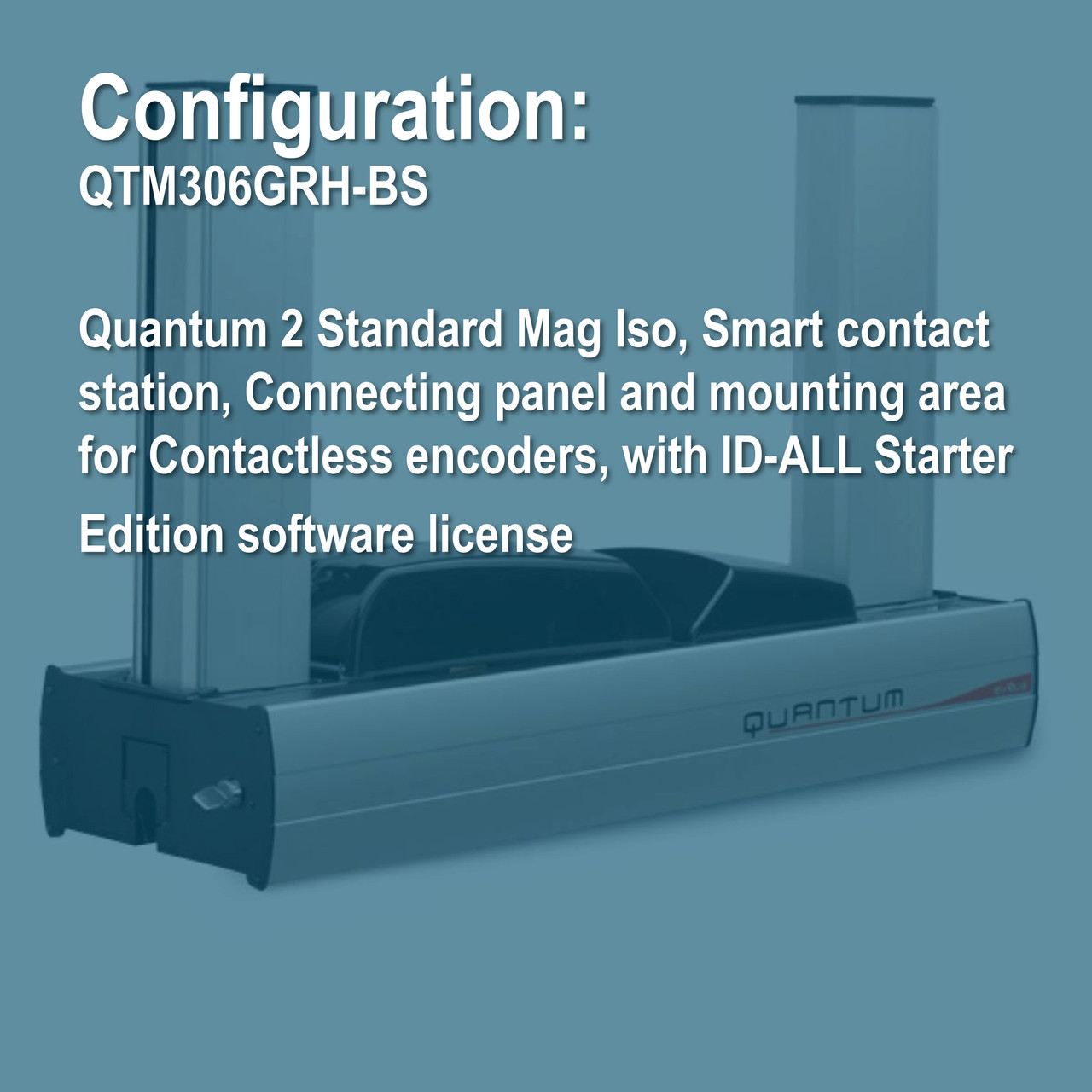 Evolis QTM306GRH-BS Quantum 2 ID Card Printer