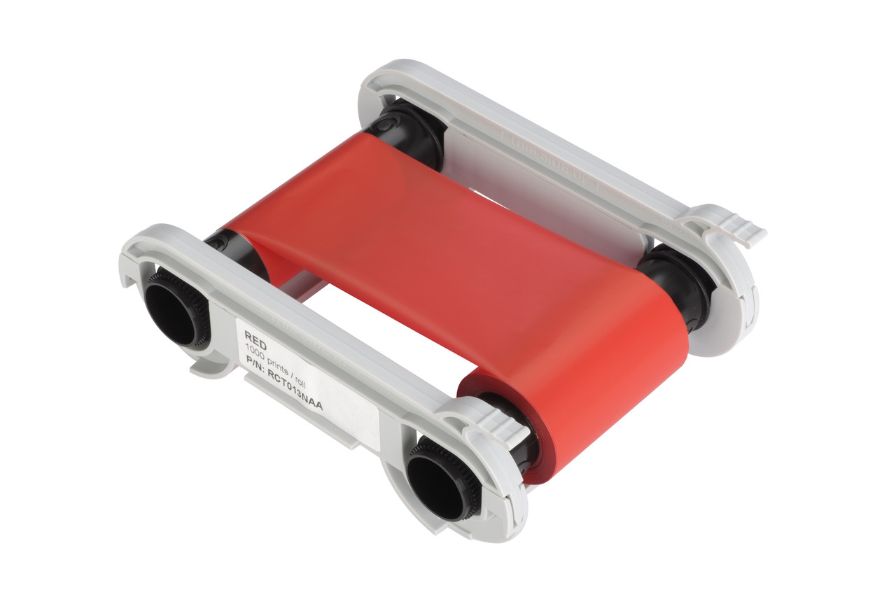 Evolis RCT013NAA Red Monochrome Ribbon