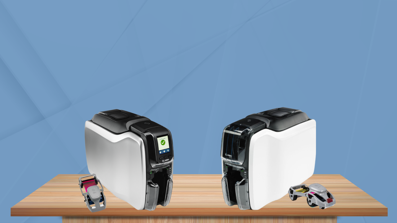 How to Change the Ribbon on a Zebra ZC100/300 ID Card Printer