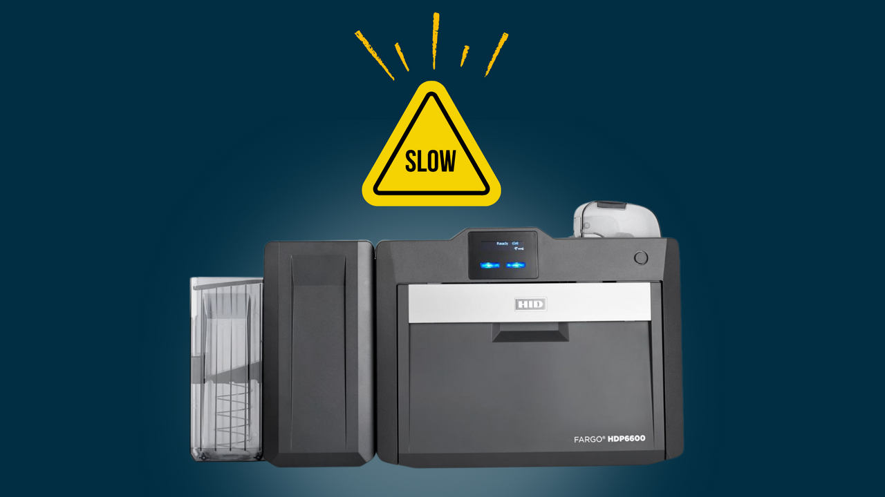 Why is My ID Card Printer So Slow?