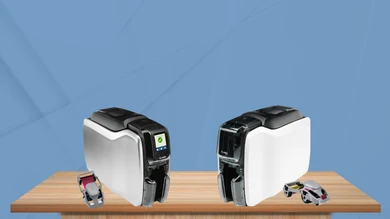 How to Change the Ribbon on a Zebra ZC100/300 ID Card Printer