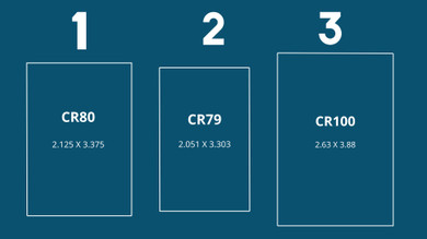 Most Common ID Card Sizes for ID Card Printers