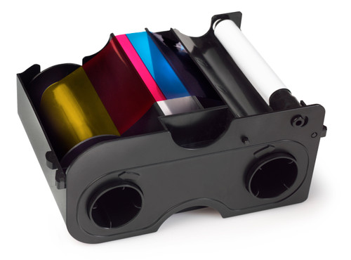 【新品未使用】HID FARGO 045000 YMCKO カラーリボン 2個 Fargo (by HID) 045030 YMCKO Cartridge w/ Cleaning Roller- AnythingID