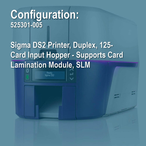 Entrust 525301-005 Sigma DS2 Duplex ID Card Printer