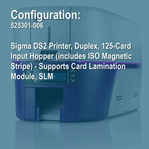 Entrust 525301-006 Sigma DS2 Duplex ID Card Printer