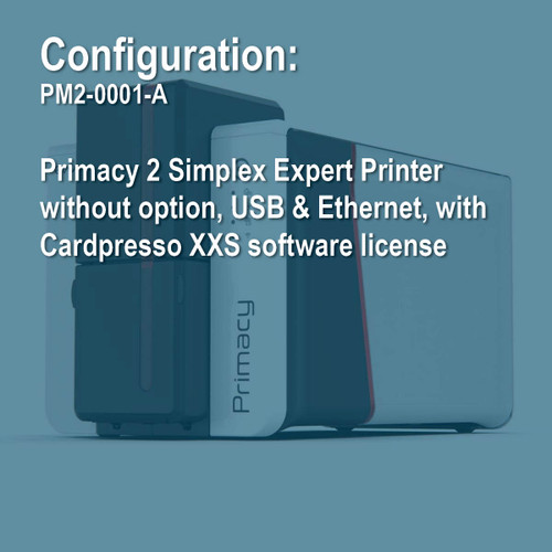 Evolis PM2-0001-A Primacy 2 Simplex ID Card Printer