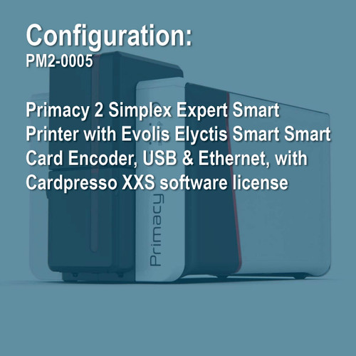 Evolis PM2-0005 Primacy 2 Simplex ID Card Printer