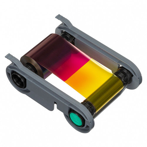 Evolis R5H204A100 1/2 YMCKO Color Ribbon