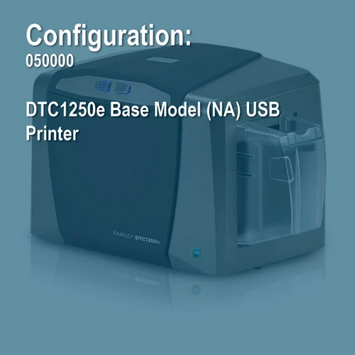 FARGO 050000 DTC1250e (Base Model) Simplex ID Card Printer