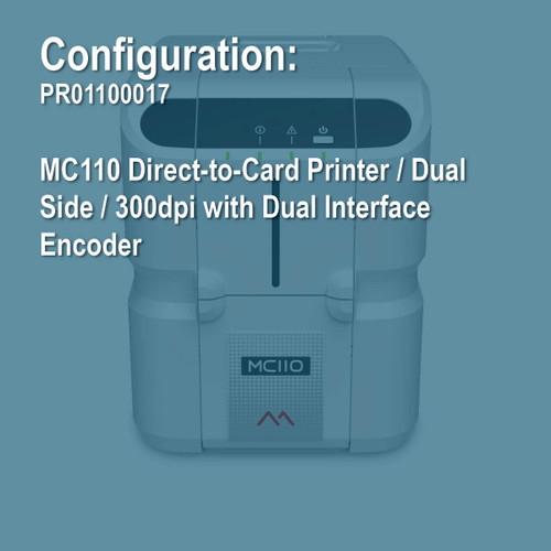 Matica PR01100017 MC110 Duplex ID Card Printer