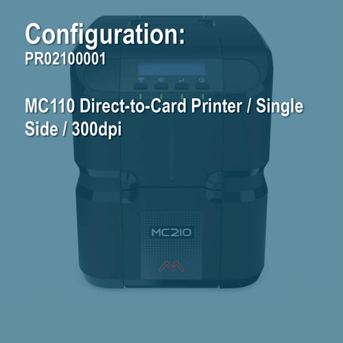 Matica PR02100001 MC210 Simplex ID Card Printer