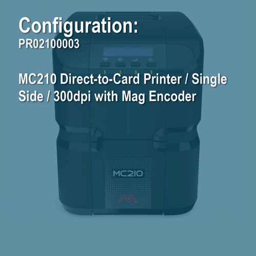 Matica PR02100003 MC210 Simplex ID Card Printer