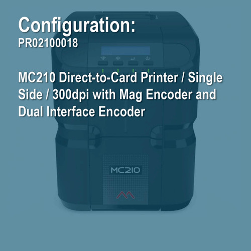 Matica PR02100018 MC210 Simplex ID Card Printer